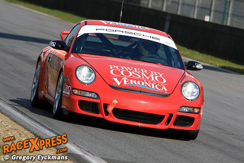 Porsche van Ardie Vd Hoek en Rory Bertram